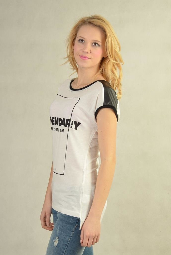 Biała bluzka legendary fashion