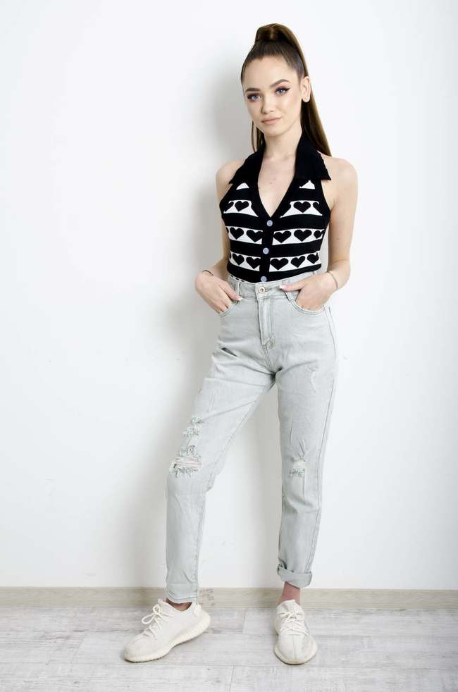 TOP SWETERKOWY W SERDUKSZKA