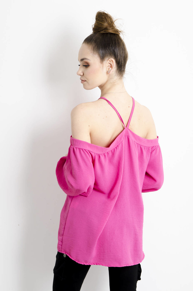 BLUZKA HISZPANKA -FUKSJA