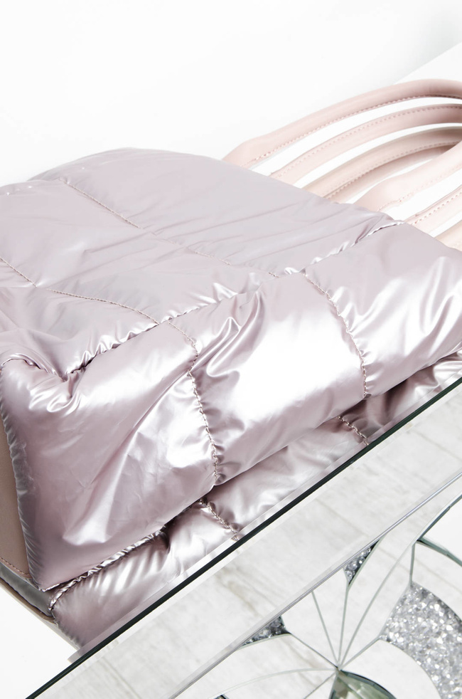 TORBA PIKOWANA RÓŻOWA- SHOPPER