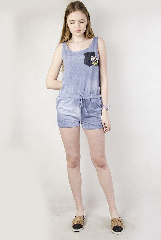 Kombinezon dekatyzowany z naszywką