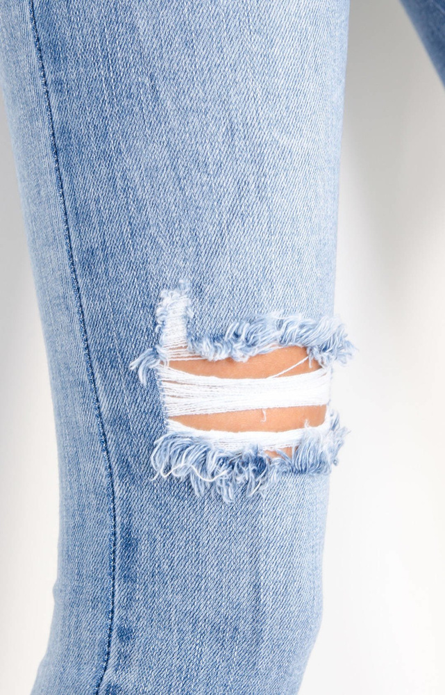 JASNE SPODNIE JEANSOWE TYPU PUSH UP XXS-L