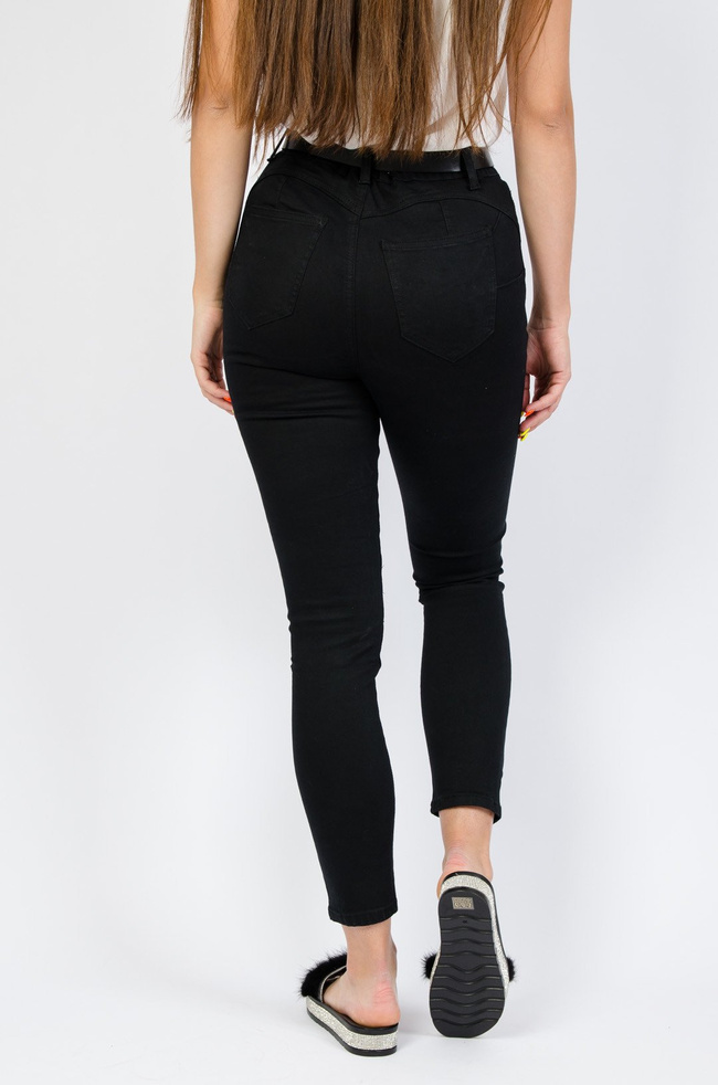 Czarne spodnie Push Up ( Duże Rozmiary )