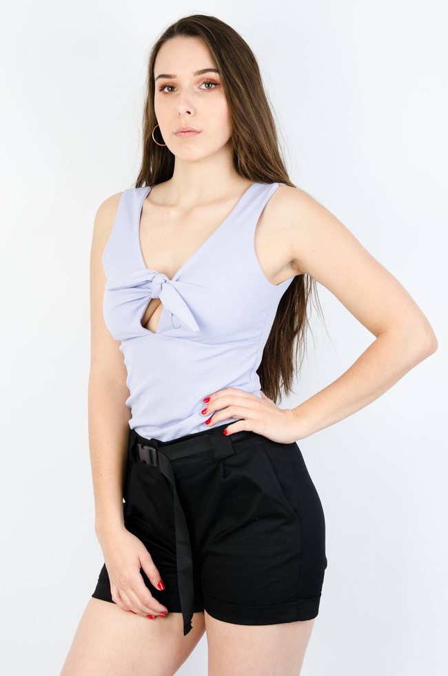 FIOLETOWE BODY Z WYCIĘCIEM