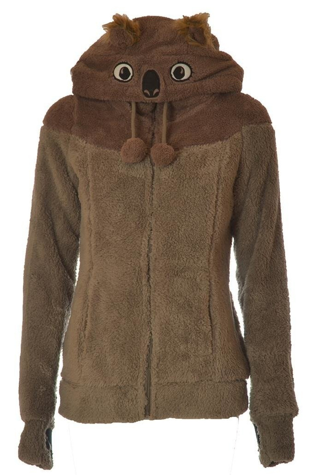 Brązowa bluza misiek koala