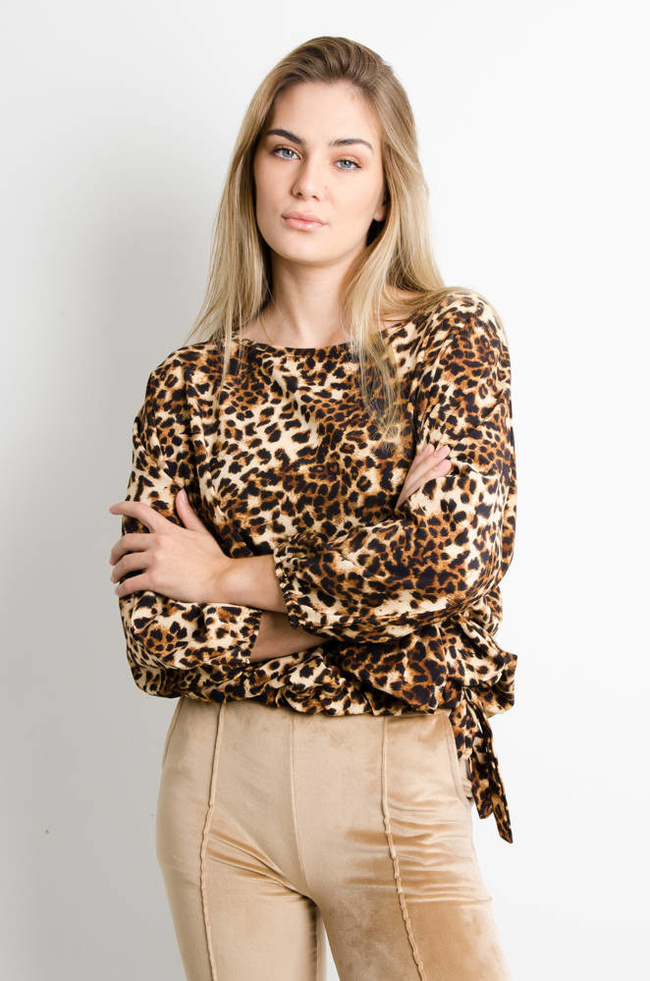 BLUZKA W PANTERKĘ