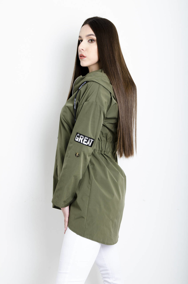 KURTKA PRZEJŚCIOWA ZIELONA