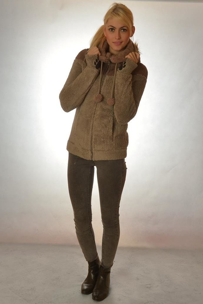 Brązowa bluza misiek koala