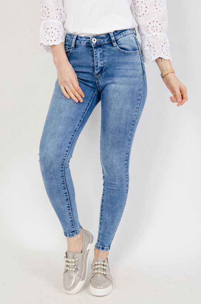 Spodnie jeansowe typu Push Up