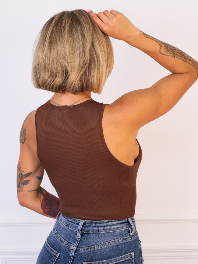 BODY PRĄŻKOWANE MODELUJĄCE- CZEKOLADOWE