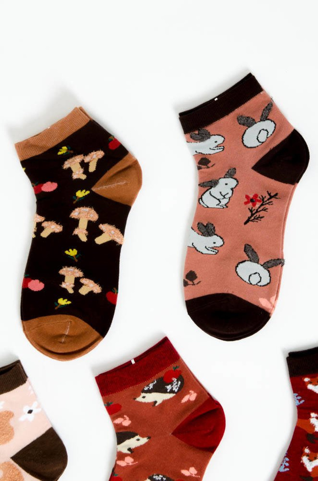 5-PACK WZORZYSTYCH SKARPETEK-AKA02