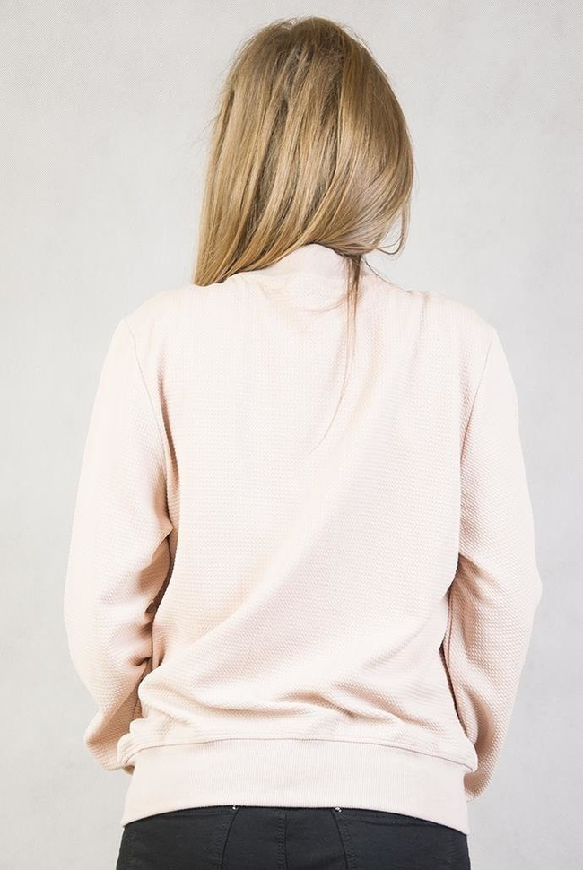 Beżowa bluza z napisem "Good girls gone bad"