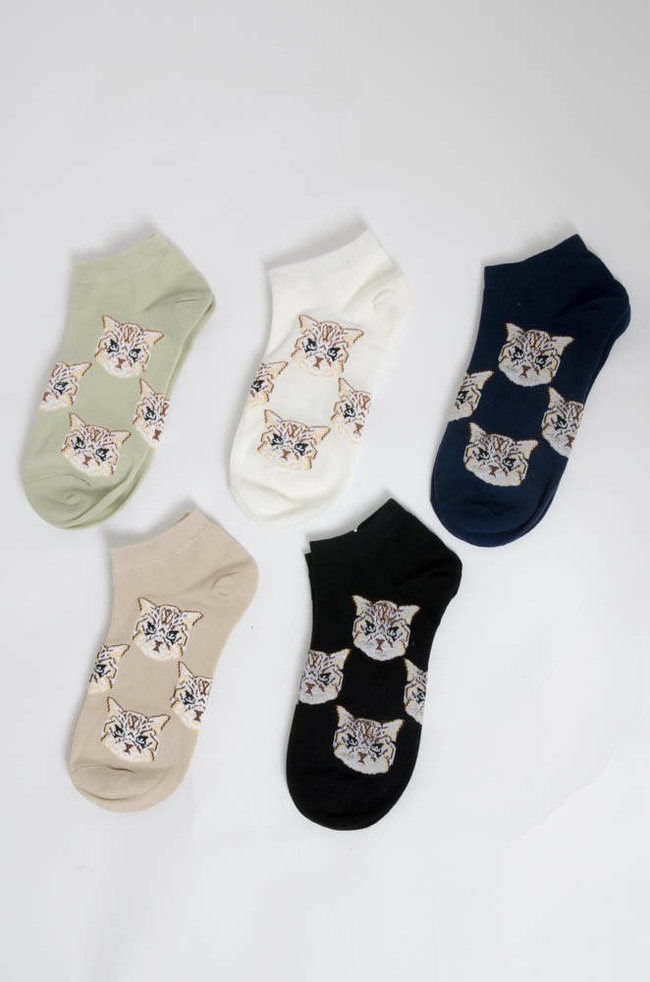 5-PACK WZORZYSTYCH SKARPETEK-AKA08