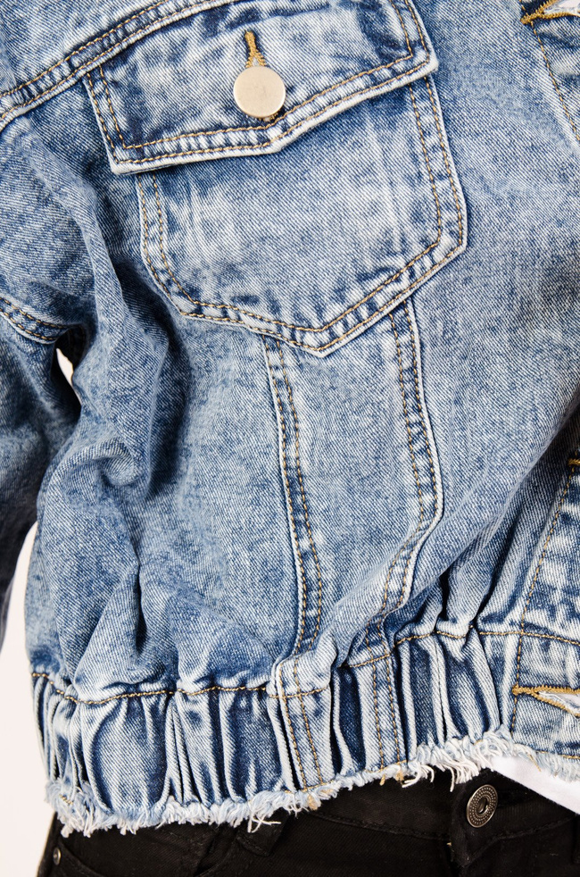 Kurtka jeansowa bomberka