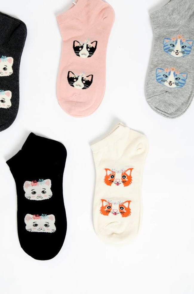 5-PACK WZORZYSTYCH SKARPETEK-AKA04