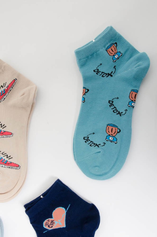 5-PACK WZORZYSTYCH SKARPETEK-AKA07