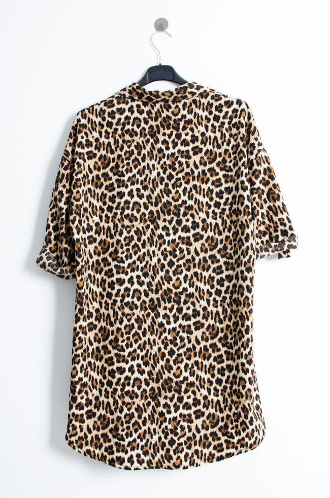 DŁUGA KOSZULA W PANTERKĘ