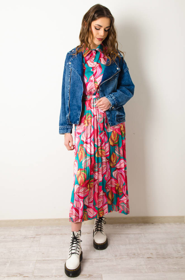 CIEMNA KURTKA JEANSOWA RAMONESKA