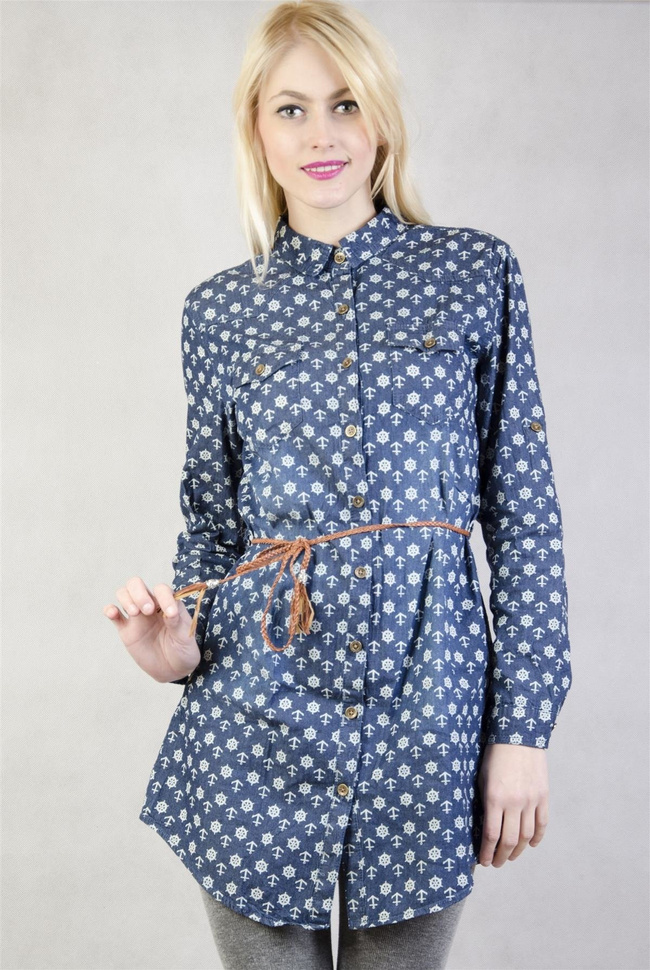 Koszula w marynarskie wzorki