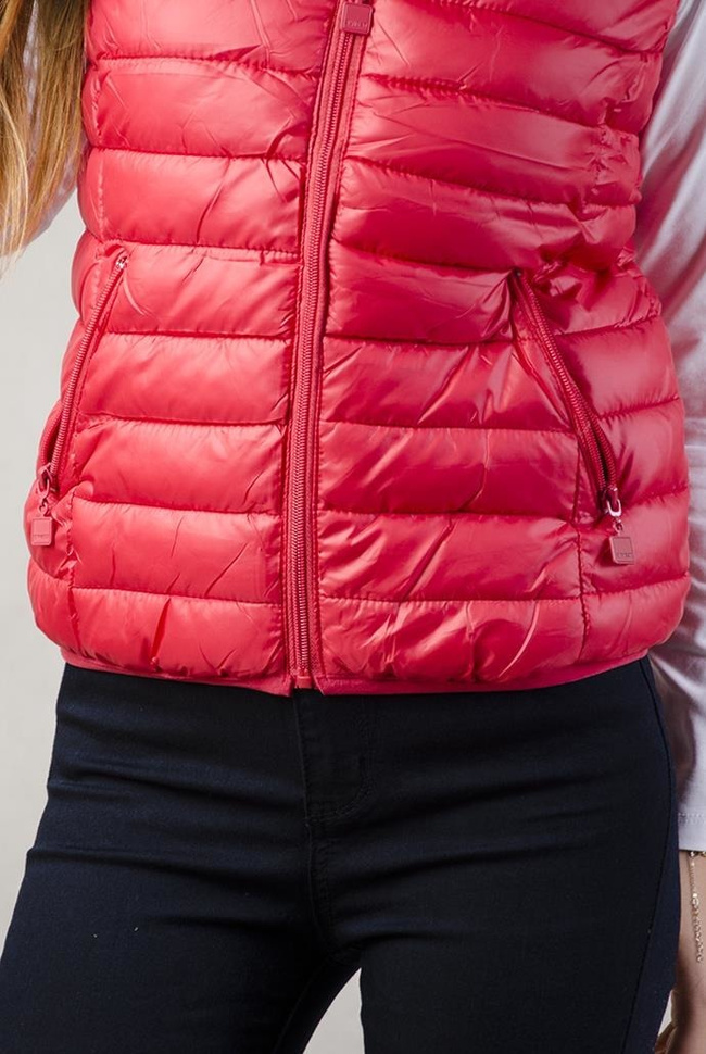 Kamizelka pikowana czerwona