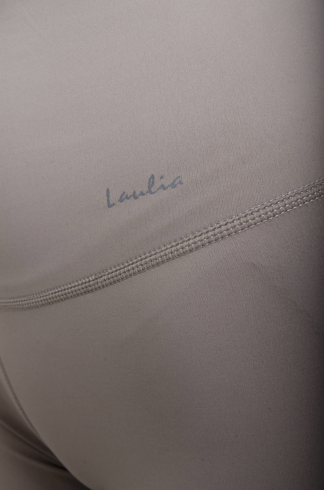 LEGGINSY SPORTOWE GYM HARD LAULIA- BEŻOWE