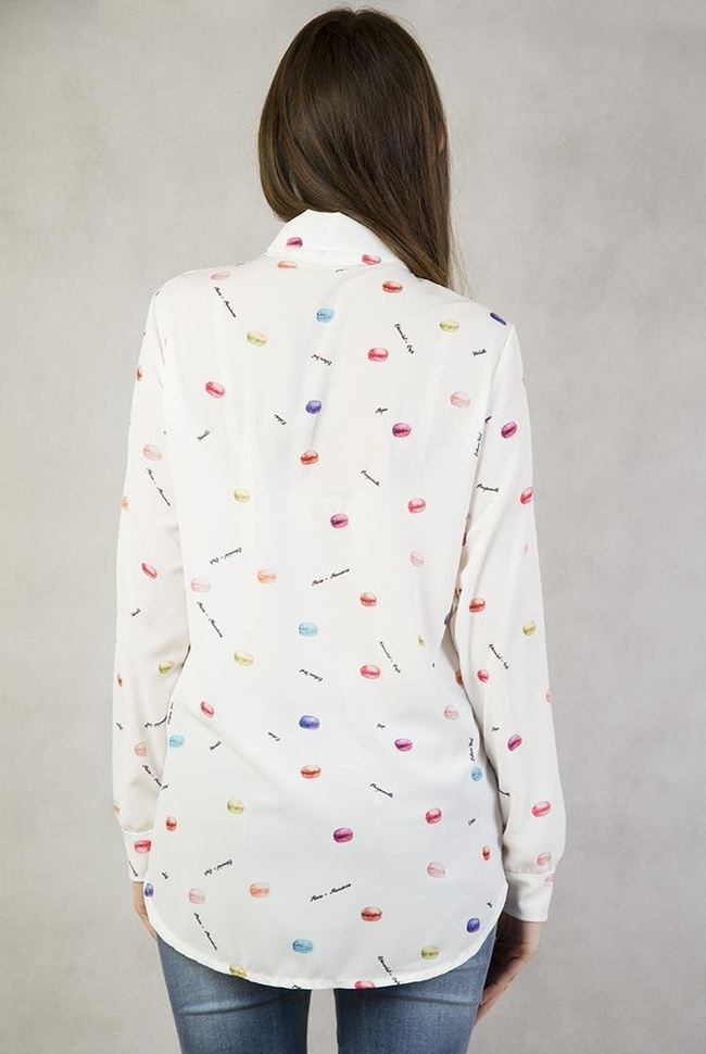 Koszula w ciastka makaroniki