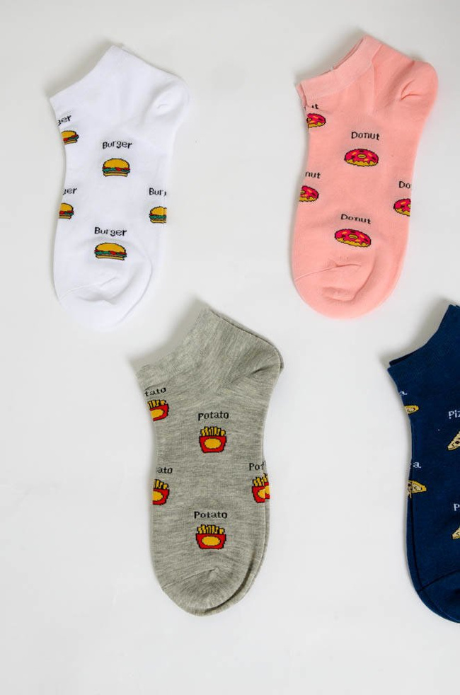 5-PACK  WZORZYSTYCH SKARPETEK 