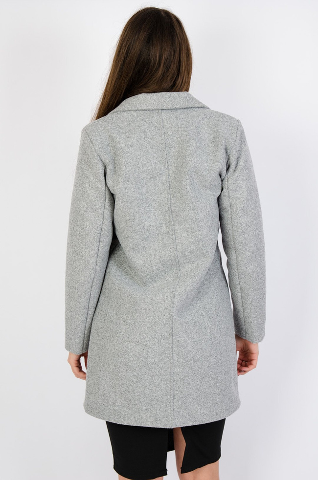 JASNO-SZARY PŁASZCZ