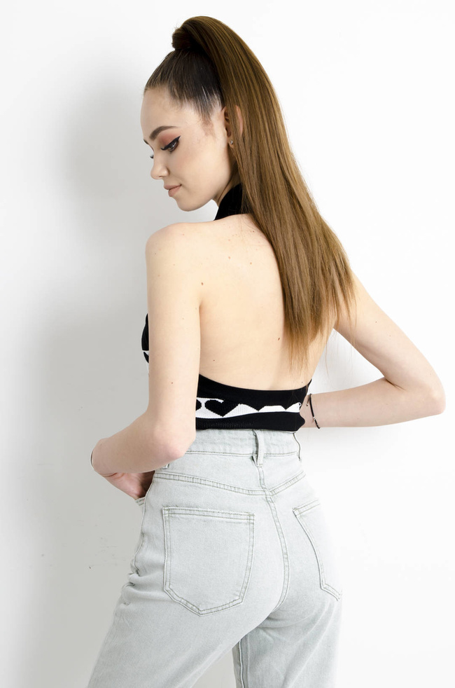 TOP SWETERKOWY W SERDUKSZKA