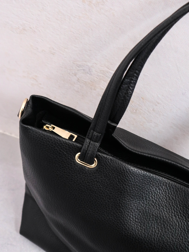 TOREBKA SHOPPERKA- CZARNA