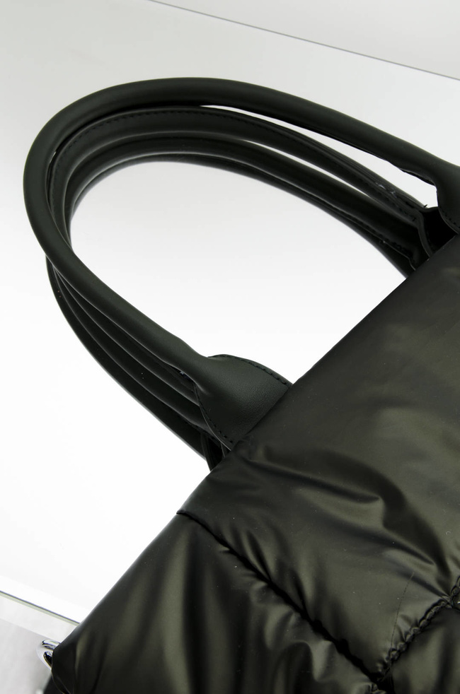 TORBA PIKOWANA ZIELONA- SHOPPER