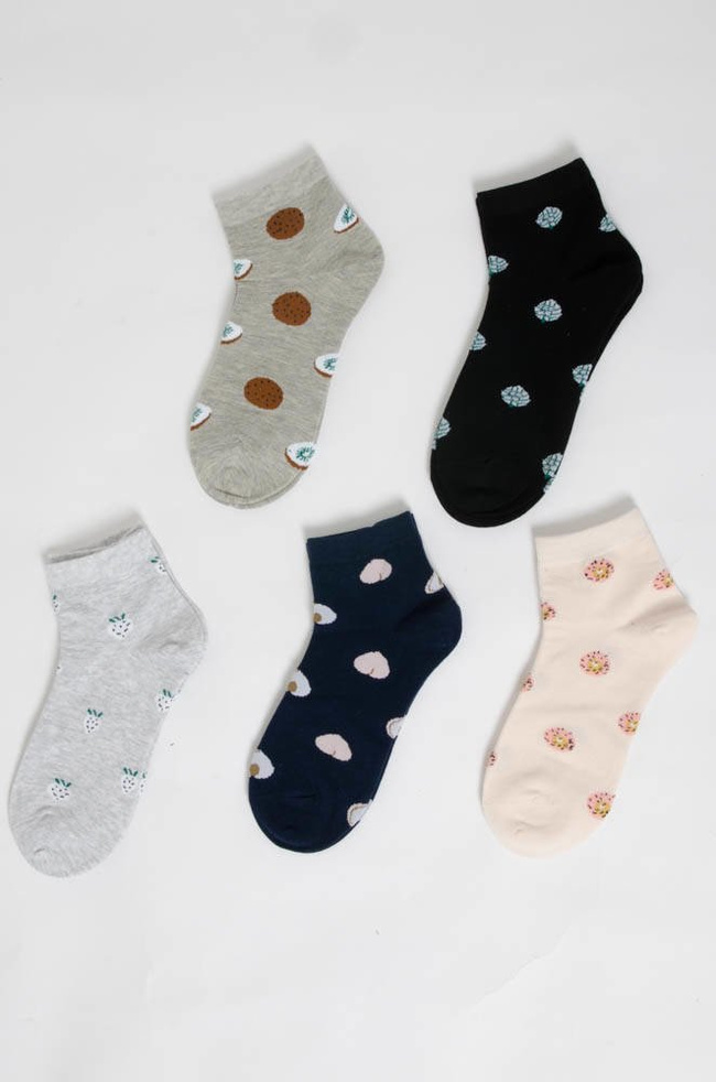 5-PACK WZORZYSTYCH SKARPETEK-AKA01