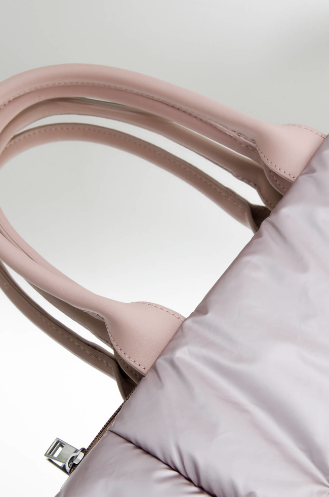 TORBA PIKOWANA RÓŻOWA- SHOPPER