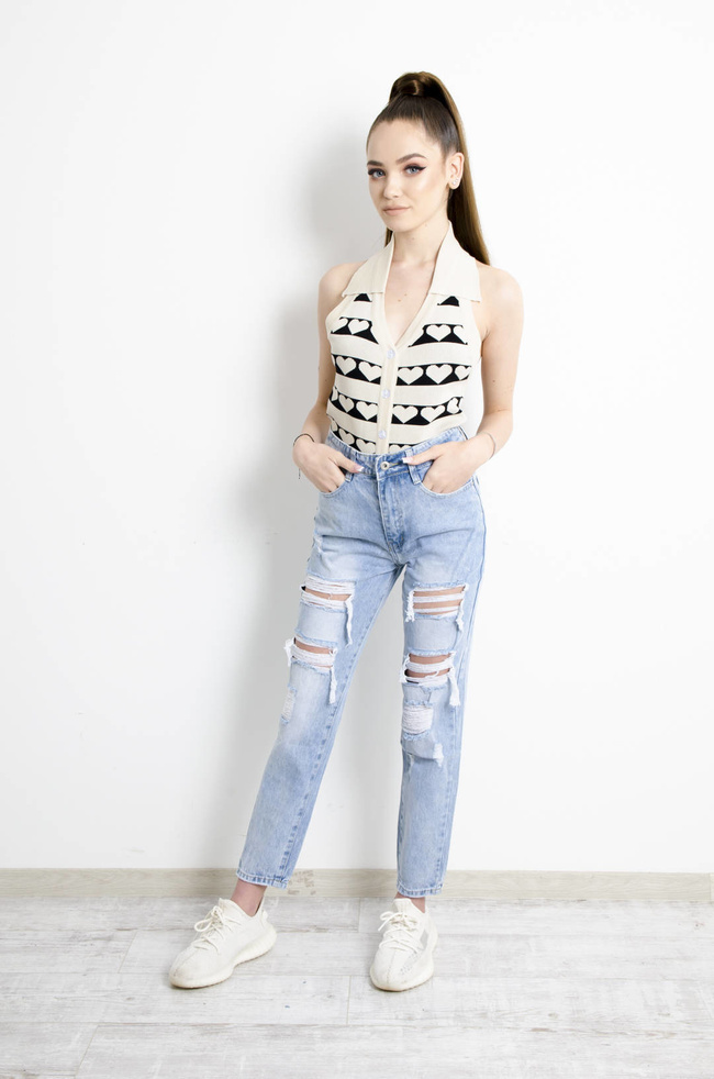 TOP SWETERKOWY W SERDUKSZKA