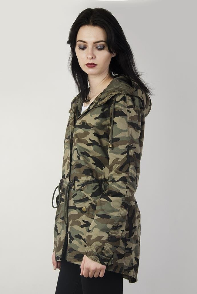 Kurtka moro typu parka