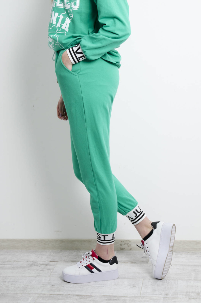 KOMPLET DRESOWY W KOLORZE ZIELONYM CALIFORNIA