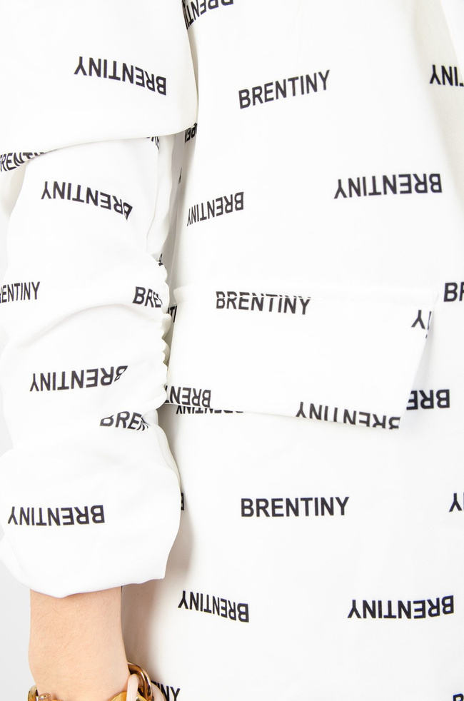 BIAŁA MARYNARKA Z NAPISEM ''BRENTINY''