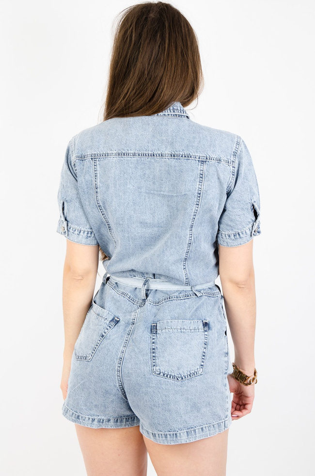 JASNY DEKATYZOWANY KOMBINEZON