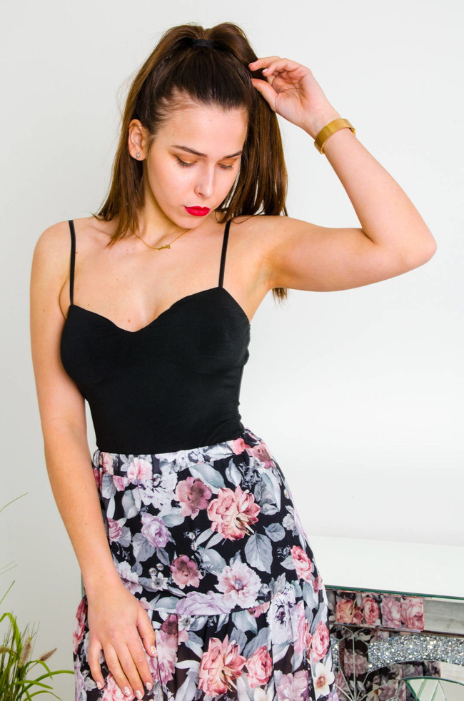 CZARNE BODY NA CIENKICH RAMIĄCZKACH