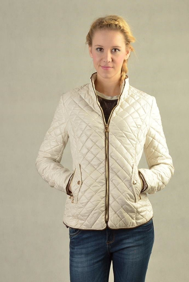 Wiosenna kurtka pikowana