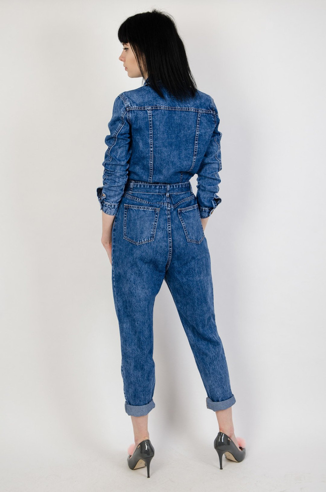 Kombinezon ciemny jeans