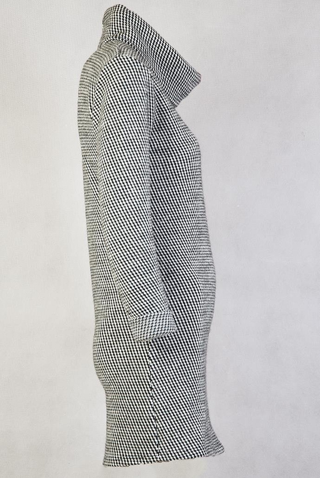 Biało-czarna tunika