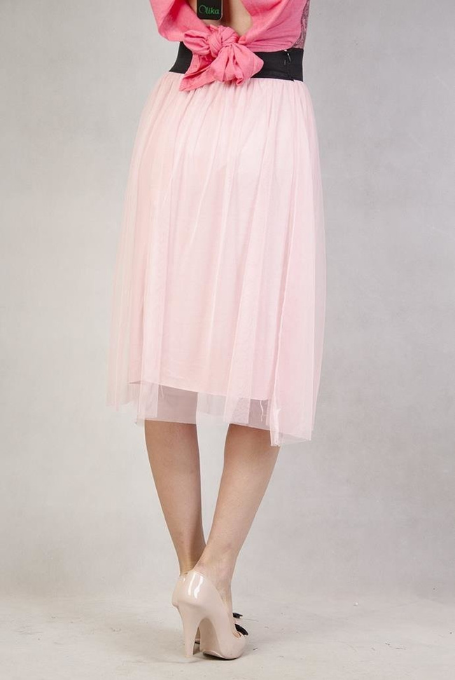 Spódnica tiulowa różowa