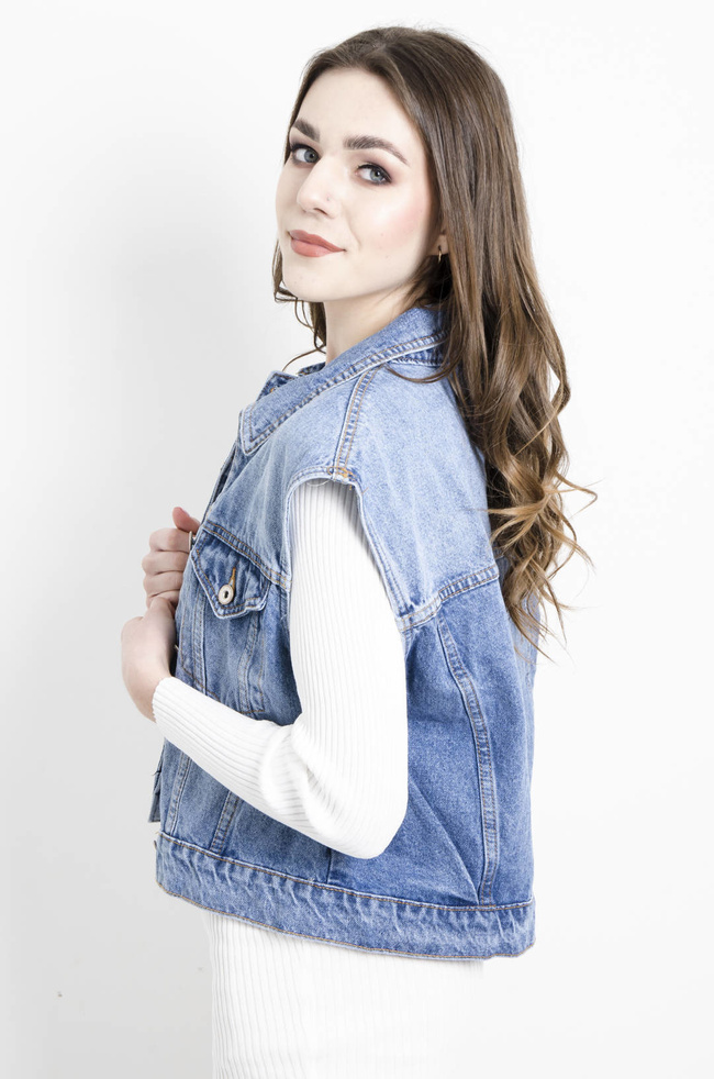 KAMIZELKA JENASOWA - BEZRĘKAWNIK