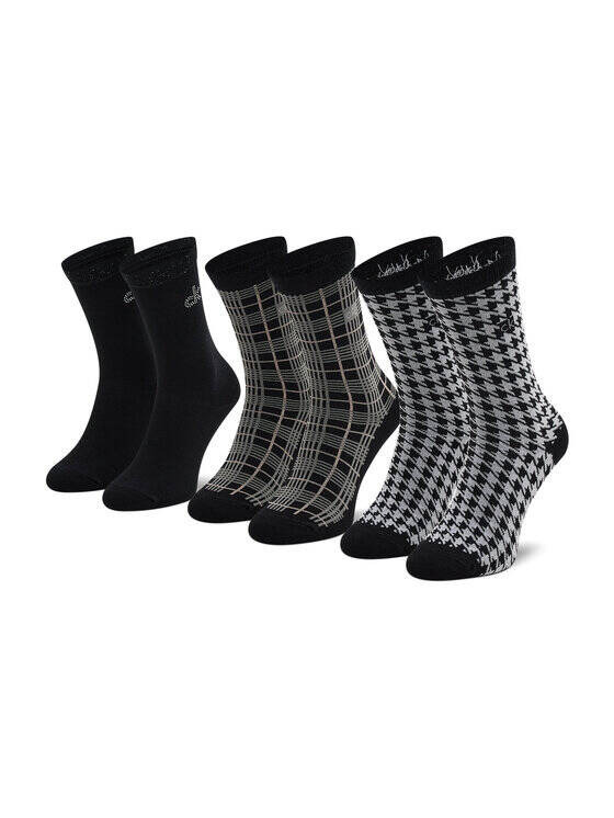 ZESTAW 3 PAR SKARPET DAMSKICH CALVIN KLEIN SCA1801