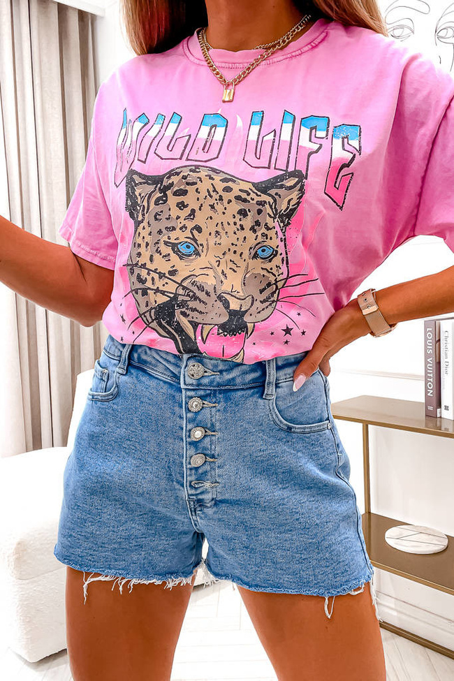 SZORTY Z GUZIKAMI I SZARPANIAMI NA NOGAWKACH