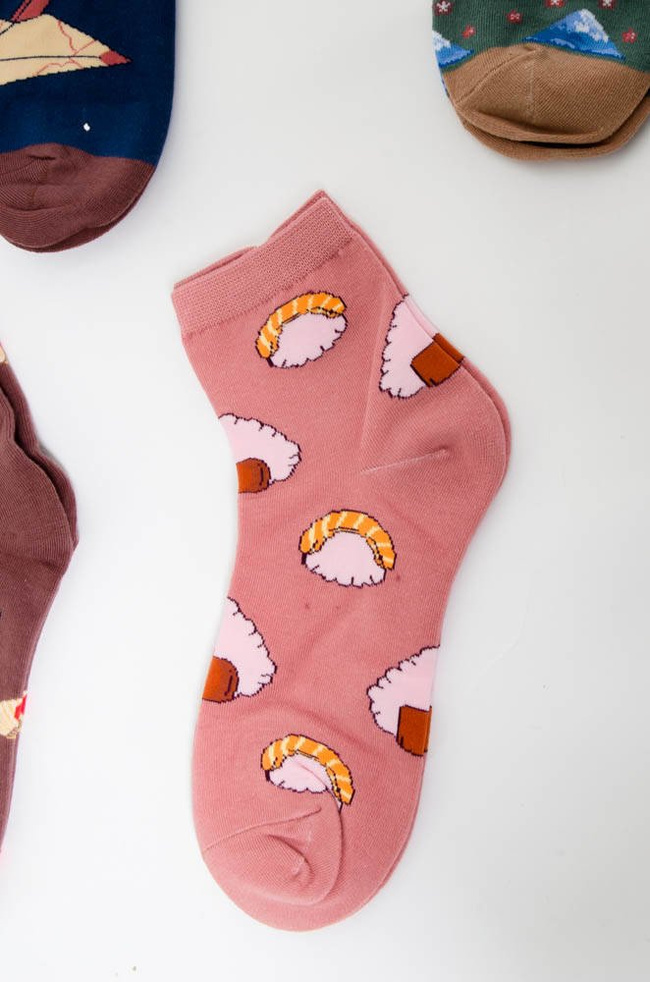 5-PACK WZORZYSTYCH SKARPETEK-AKA06