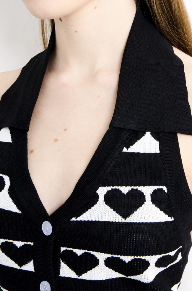 TOP SWETERKOWY W SERDUKSZKA