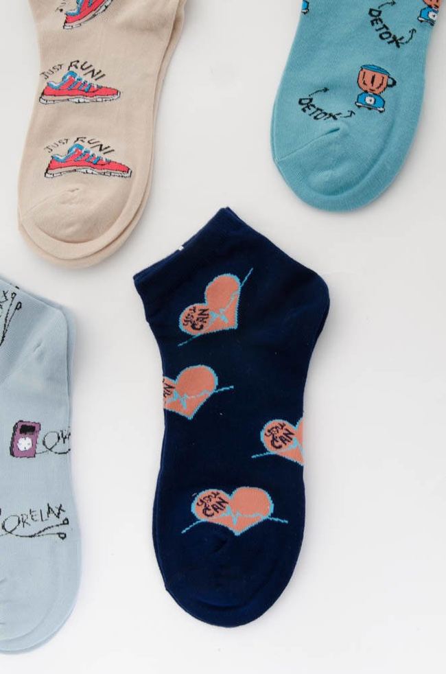 5-PACK WZORZYSTYCH SKARPETEK-AKA07