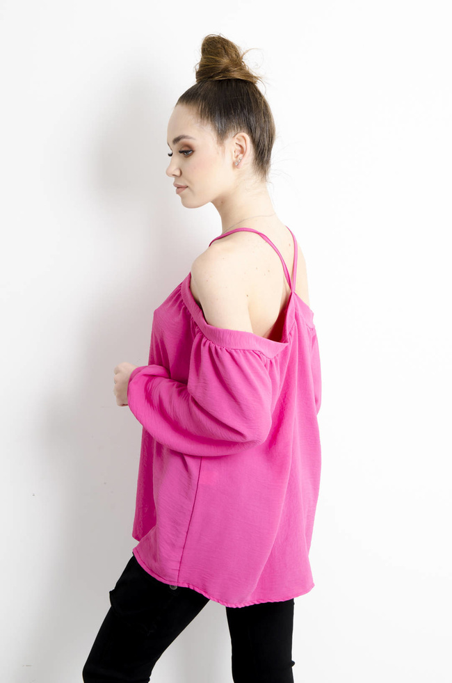 BLUZKA HISZPANKA -FUKSJA